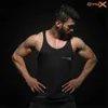 Camisetas masculinas homens homens bodybuilding algodão tanque de algodão Trepol de verão treino de trepadela sleveless sling sling colete masculino ginásio roupas de marca T240419