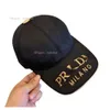 luxury cap designers women hat High Version Internet Celebrity Hot Selling P Family Hat, Male and Female Couple Triangle Logo, Yang Mi, Same Style Baseball Hat, Ronnie Du
