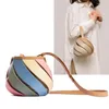 Drawstring Versatile Bucket Bag Handbag Women's Mini Trend Color-blocked One-shoulder Crossbody