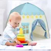 Tent pour enfants Tente intérieure des jeux d'extérieur jardin tipi princesse château pliant cubby toys tenfants chambre house teepee playhouse 240415