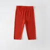 Shorts Children Girls Knee Length Kid Pants Summer Candy Color Trousers Children's For Teens Girl Bottom Leggings