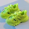 Scarpe per bambini scarpe da ginnastica Spring Autumn Bambini per bambini ragazzi Sports traspilabili per bambini covoni casual coalini per bambini piccoli neonati sneaker atletica t7