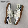 2024 Outdoor Casual Shoes Vegan OG Wales Bonner shoes Leopard Pony Tonal Sliver Gold Men Women Trainers Brown Flat Sneakers size 36-45