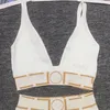 Summer Bikini Set Women with Letter Bioring Swimwear Swim costumi da bagno sportivo estivo