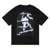 Мужская футболка лягушка Дрифт-футболка для мужчин Tops Hip Hop Streetwear 100%хлопковая эстетическая высококачественная свободная негабаритная многократная винтажная одежда J240419
