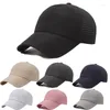 Ball Caps d'été Solid Baseball Capuplé pour femmes Sports Leisure Cross Cross Mesh Sèche rapide Sèche Soleil à moitié vide Top