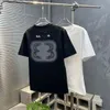 Słynny projektant Paris Modna T-shirt męski damski luźny koszulka z literem Para uliczna drukowana litera najlepiej sprzedająca się T-shirt