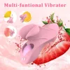 Bortsar bärbar mini-vibrator för G-spot klitoris stimulator kvinnlig onanator vagina massager trosor sex leksaker kvinnor 18+