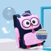 Sacs anime hibou sacs sacs pour filles garçons enfants dessin animé sac à dos orthopédique hibou schoolbags enfants mochila infantil rose bleu