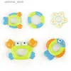 Sable jouer à l'eau amusante Childrens Octopus Bath Toys Kids Piscine d'été Interactive Bage Swimming Play Water Games éducatifs pour les petits tout-petits L416