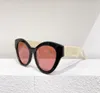 Cat Eye Sunglasses 0957 Black Pink Unisexe Sun Glasses Fashion Shades UV400 Protection Eyewear with Case7981453