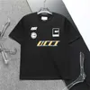 T-shirts masculins Designer pour hommes T-shirts Black Blanc Back Logo Skater T-shirt Men Mode Fashion T-shirt Street Casual Tops Plus taille M-xxxl B15