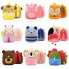 Drop expédaction pas cher mignon caricot animal sac à animal en peluche enfants sac à dos