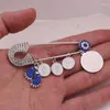 Brooches Customize Name Quran AYATUL KURSI Baby Brooch Islam Muslim Pin