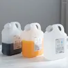 Opslagflessen huishoudelijke sap drankjes bottel doos containers voedsel plastic olie en azijn vloeistof container