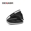 Scarpe casual Dekabr Slip Leather Men Lace-Up Guida comodi moca