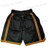 Heren shorts Summer Heren Borduurwerk basketbal shorts Sewing Zip Pocket Ademend los comfortabele buitensportbroek T240419