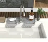 Silicone drainage pad splash proof silicone pad kitchen bathroom faucet drainage pad Storage rack