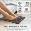 Electric massagers Electric Foot Massage Pad EMS Neck Massager Rechargeable Foot Massage Pad Household Massage Tools Relieve Foot and Neck Pain Y240425