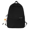 Backpack Retro Schoolbags For Middle School Students Wholesale Printed Simple Japanese Boys Girls.