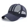 Ball Caps Baseball Cap Men Dames Zomer Solid dunne volle gaas draagbare snel droge ademende zon hoed tennis lopende wandelcamping