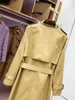 Trench da donna Designer Designer Copato di cotone Trench Gabadian Trench Honey Rtch