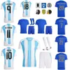 Copa America 24-25 Soccer 13 Cristian Romero Jerseys National Team 22 Lautaro Martinez 20 Alexis Mac Allister 8 Enzo Fernandez Football Shirt Mens Child Agenting