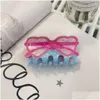 Hair Pins New Acrylic Claw Clip Cartoon Accessory Dopamine Angel Wings Shark Drop Delivery Products Accessories Tools Otd6T