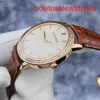 Womens AP Wrist Watch Classic Series 15163OR Scale 18K Rose Gold Manual Mechanical Business Male Watch 38mm