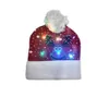 Chapeau LED Funny Christmas Novelty Light-up coloré de bonnet élégant Cap tricot de Noël FY4946 P0718