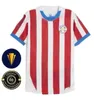 2024 2025 Paraguay Soccer Trikot 24 25 Copa America Camisa New Home Away Football Shirt Kit S-4xl