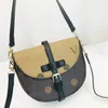 Woman Saddle Shoulder Bags Mini Handbag Designer Bag Floral Crossbody Bags Fashion Saddles Purse Handbags Letters Leather 2024