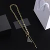 Kvinnor halsband designer kedja lyx smycken hänge halsband kvinnliga collier mode collana flickor gåva prydnad 4 stilar charm tillbehör