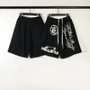 100% Cotton Fashion Summer Shorts für Männer Jogginghose Basketball Shorts Streetwear 240416