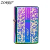 Genuine Zorro Pattern Series Kerosene Lighter Windproof Creative Exquisite Fashion Lighter Boyfriend Gift