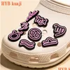 Schoenonderdelen Accessoires Hybkuaji Zodiac Custom PVC Charms Groothandel drop levering schoenen DHL65