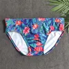 Women's Swimwear Summer Men Swimsuits Sexy Swim Briefs With Sponge Pad Beach Shorts Bermuda Quick Dry Swimming Trunks Gay Bathing Suits