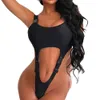 2024 Swimsuit Womens Sexy Hollow Shoulder One Piece Bikini