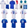 Equipo nacional Fútbol francés 9 Olivier Giroud Jersey 24 25 Hombres Kid 19 Youssouf Fofana 8 Aurelien Tchouameni 10 Kylian Mbappe 22 Theo Hernandez Fútbol Kits Kits