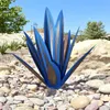 27/35/55CM DIY Metal Agave Plants Tequila Art Crafts Ornament Rustic Garden Yard Sculpture Outdoor Home Decor Accessories 240407