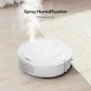 2024 USB Rechargeable 5-in-1 Robot Vacuum Cleaner Automatic Cleaning Sweeping Machine Wet Mopping Vacuum Cleaners 240418