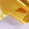 25pcs Satin Spandex Stuhl Cover Band Ribbons Binde Backs für Party Bankettdekoration Hochzeitsdekoration Knoten Bogenflügel 240407