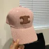 2024 Klasyczne projektanci Ball Caps Corduroy Big Letters Embodery Baseball Cap for Man Woman Designer Hats Fashion Street Hat Vailies 12 kolorów hurtowo