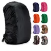 Capatos de chuva Backpack Ajuste Tampa de chuva portátil Acessórios ao ar livre portáteis à prova de poeira Campo de camping escalada