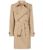 Heren Trench Coats Designer Mens KensingtonMid Lengte Trench Coat Allz