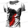 Camisetas masculinas camisetas japonesas samurai estilo japão estilo 3d impressão curta slve t camise