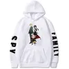 Spy X Family Anime Hoodies unisex Cute Anya Forger Pallover Yor Loid Spacchi grafici Autunno Causuale Abbigliamento sportivo Panno tasca