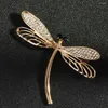 Spille simpatiche Dragonfly Insect Women Wappel Sciarf Pin Gioielli con spilla di moda