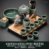 Teaware Sets Porcelain Chinese Ceremony Tea Set Bowl Accessories Pair 6 Persons Tool Luxury Style Taza Mate Tableware AB50TS