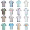 Casablanca Short Sleeved Shirts, Hawaiian Beach Travel Fashion Retro Floral Shirts, Half Sleeved Men's Shirts